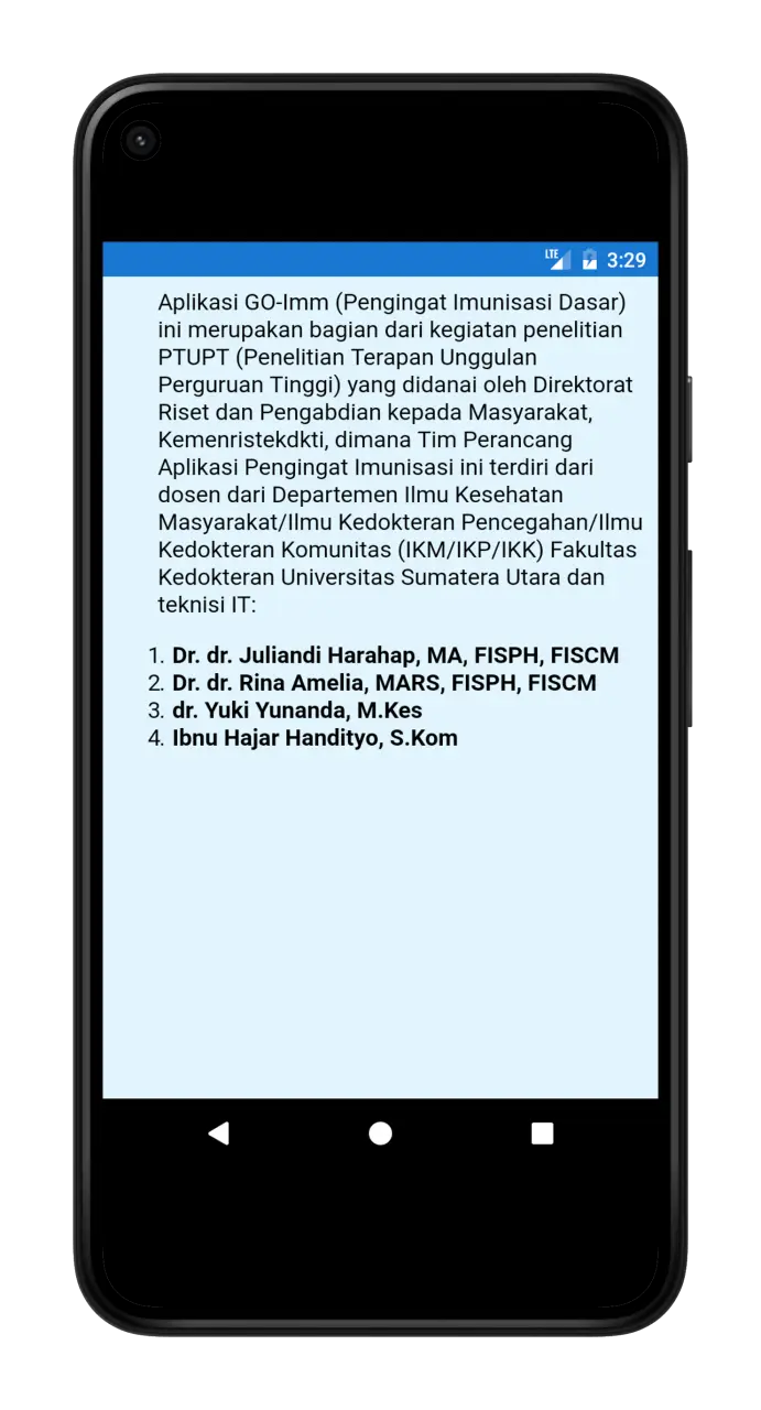 Tangkapan layar GO-IMM 2