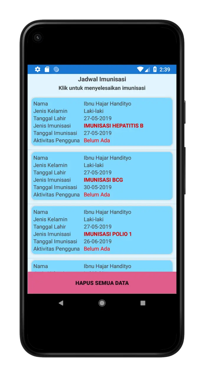 Tangkapan layar GO-IMM 3